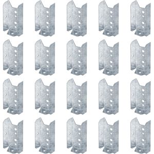 Buy cheap 2x4/2x6 Lumber Fence Bracket with Galvanized Steel Saddle Structure from wholesalers