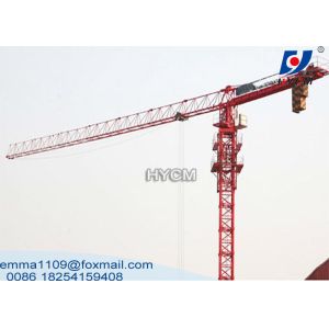 10tons 60m Trolley Jib Crane Tower L68 Section Mast Need Less Containers Space