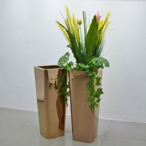 Buy cheap High Durability Custom Stainless Steel Vase Easy Maintenance from wholesalers