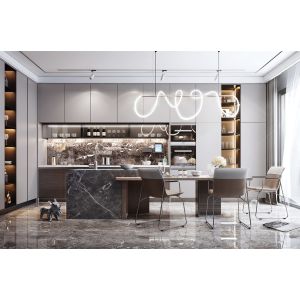 Buy cheap Modern Kitchen Cabinet With Blum / Hettich / DTC Hardware Parts from wholesalers