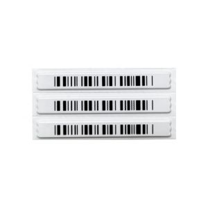Buy cheap Shopping Mall EAS 58KHz Security AM Soft Label 45 X 6 X 2mm Bar Code product