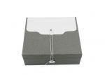 Buy cheap Square Shaped Paper Craft Gift Box Size 19 * 19* 7.7 CM With Rope Open Type from wholesalers