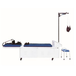 Buy cheap physiotherapy lumbar use neck and cervical traction bed from wholesalers