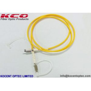 Buy cheap DIN Fiber Optic Patch Cord with 0.2dB Insertion Loss OM1 OM2 OM3 OM4 OM5 and 50dB Return Loss from wholesalers