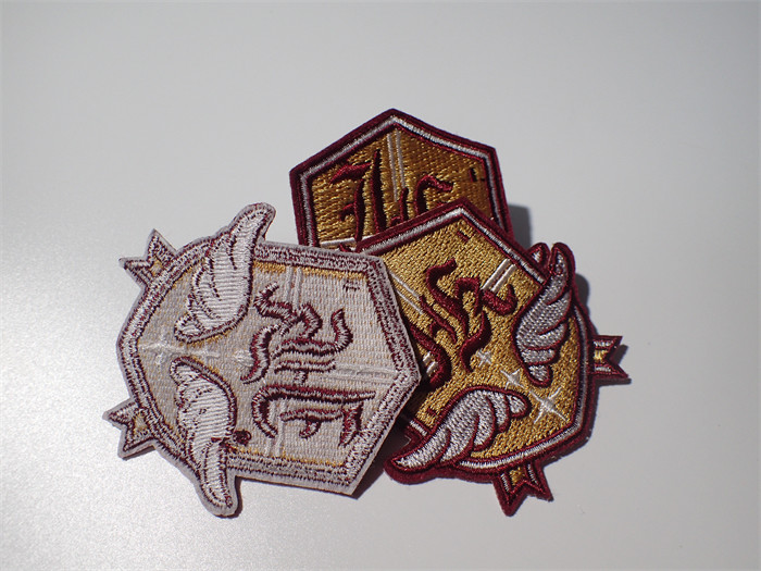 Buy cheap Eco Friendly Unique Style Custom Embroidered Patches With Different Colors from wholesalers