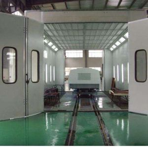 Buy cheap Spray Booth with Controlled Air Distribution and Aluminum Frame for Paint Application from wholesalers