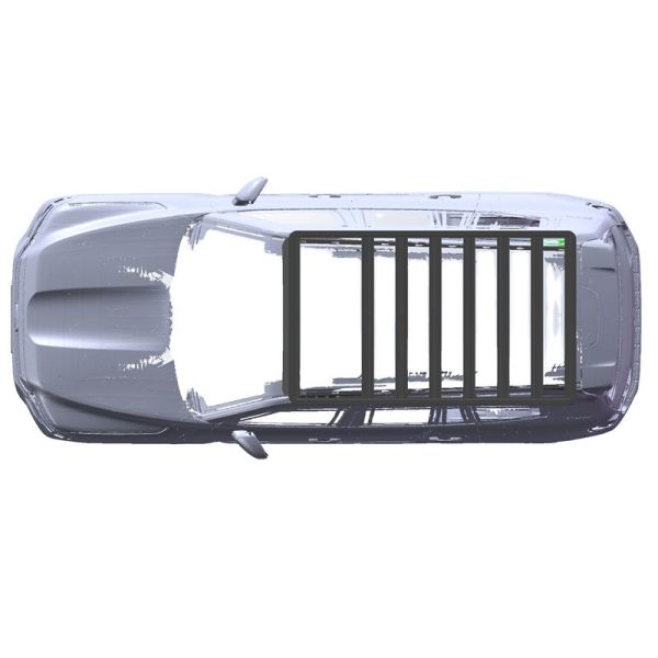 Buy cheap 4x4 Vehicle Exterior Accessories Aluminum Roof Rack with High- and Powder Coating Surface from wholesalers