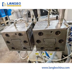 Buy cheap 1180mm Profile Size PVC Cable Trunk Making Machine With 8m Calibration Table and 55/110 Conical Twin Screw Extruder from wholesalers