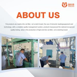 Dust Free Cassava Cat Litter OEM ODM Highly Adsorbent