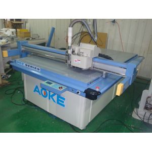 China Flatbed Digital Cutter / Foam Cutting Machine With High Efficient Servo System on sale