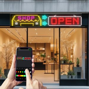 Buy cheap High Brightness 3500 Nits LED Flexible Screen Bluetooth Connection 1330x192mm from wholesalers
