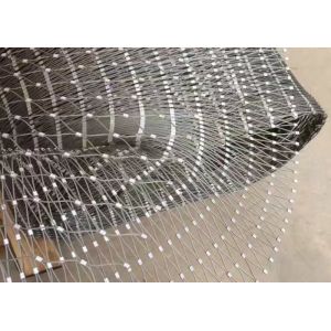 Buy cheap Handwork Stainless Steel Wire Rope Mesh Unique Design For Animal Enclosure from wholesalers