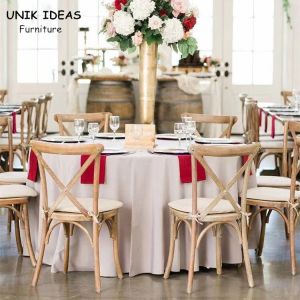 Buy cheap Wooden Crossback Chairs Wedding Hire Furniture Royal Fancy 42.5x43x88cm product
