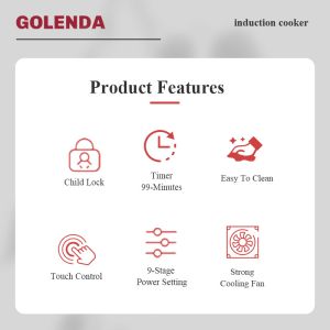 Buy cheap Built In Electric Induction Hobs Touch Control 2800W With 2 Zone from wholesalers