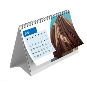 Buy cheap Small Desktop Custom Calendar Printing Service With Personalised Picture from wholesalers