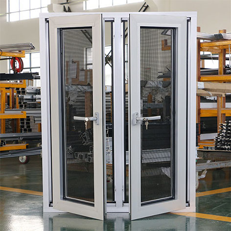 Buy cheap 6063 T5 T6 Aluminium Casement Window With Security Wire Mesh from wholesalers