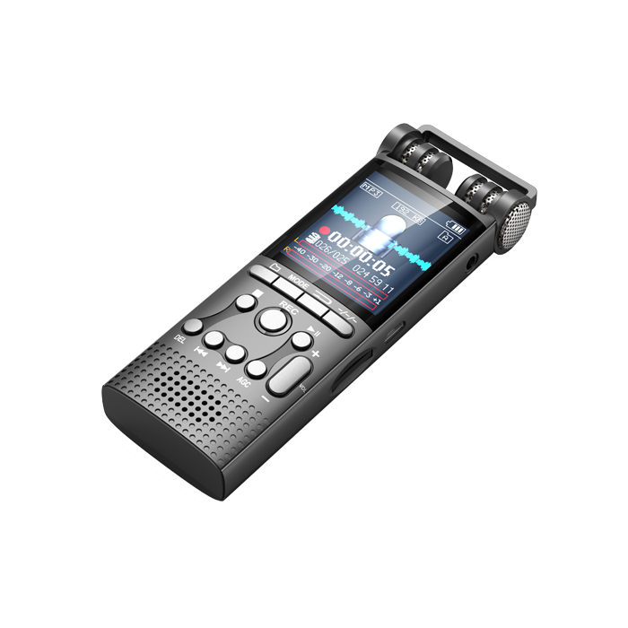 New X26 Professional Voice Recording Digital Audio Recorder Microphone Recording Sound Recorder Voice Activated Recorder