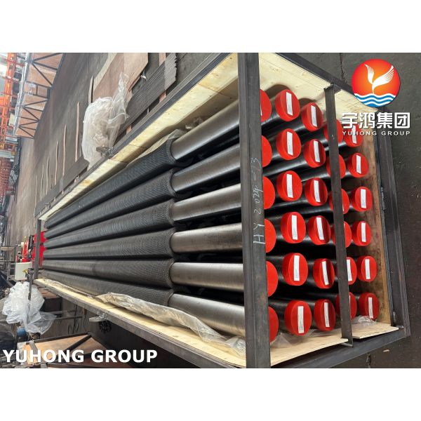 Quality ASTM A335 P11 Alloy Steel Seamless Pipe Serrated Fin Tube With Gr.11 Fin For HRSG System for sale