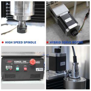 Buy cheap 4 Axis USB MACH3 6040 CNC Router Milling Machine Square Guide Rail Version 2.2KW from wholesalers