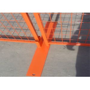 Buy cheap 6"X9.5" Powder Coating Temporary Site Security Fencing With Smooth Surface from wholesalers