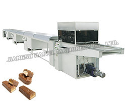 Buy cheap Stainless Steel Chocolate Enrobing Line Snack Bar Coated Operating Smoothly from wholesalers
