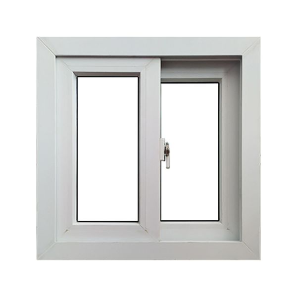Quality PVC Plastic UPVC Double Glass Horizontal Slide Window for sale