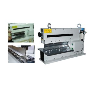 Buy cheap Pneumatic V-Cut Machine for PCB Depanelization with Motorized Linear Blade CWVC-2L from wholesalers