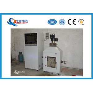 Vertical Flammability Test Apparatus For Thermal Radiation Flame Propagation