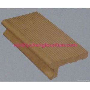 Buy cheap Full Body Ceramic Swimming Pool Equipment Border Tiles / Edge Tiles / Overflow Tiles from wholesalers