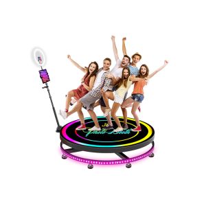 Buy cheap 100cm Size 360 Camera Video Booth With Flight Case Package US Warehouse from wholesalers