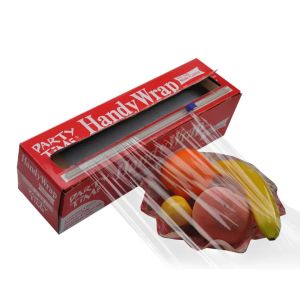 Buy cheap Antibacterial Manual PE Cling Food Plastic Wrap Roll Food Package from wholesalers