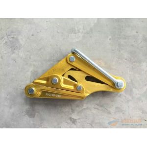 Buy cheap 240mm2 Transmission Line Stringing Self Gripping Wire Rope Pulling Clamp from wholesalers