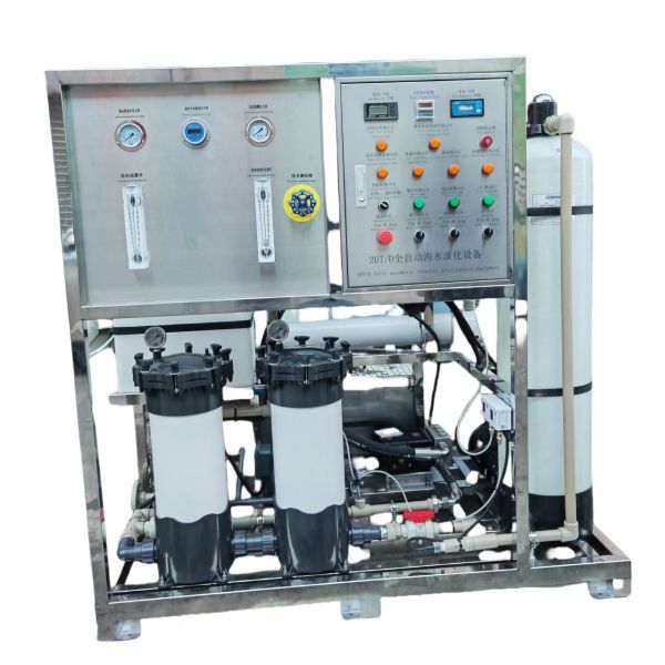 Quality 20T Seawater Treatment System Producing Water 800L/H for sale