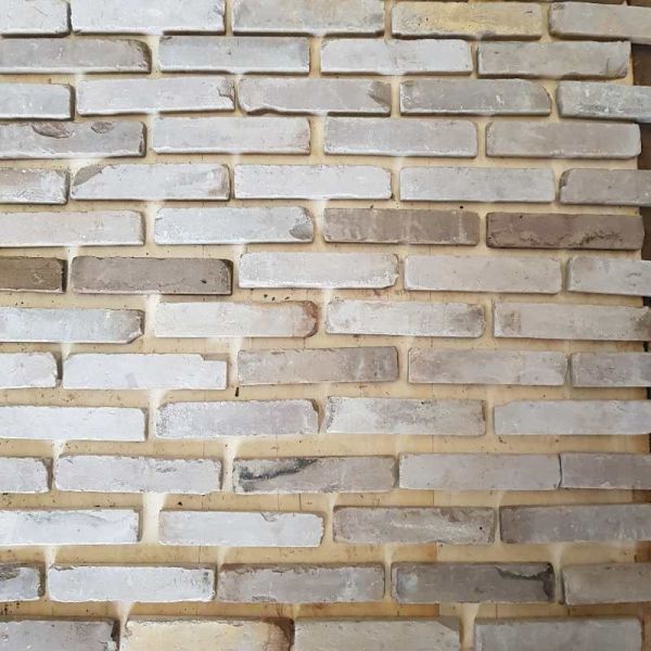 Quality Antique White Reclaimed Brick For Inside Outside Wall Claddings for sale