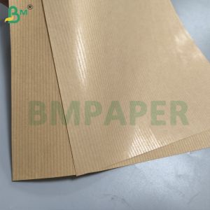 Buy cheap High Strength 50gsm Pure MG Ribbed Kraft Paper Roll 750mm from wholesalers