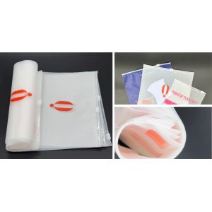 Buy cheap CPE Custom Plastic Zip Bags Tearproof Environmentally Friendly Materials from wholesalers
