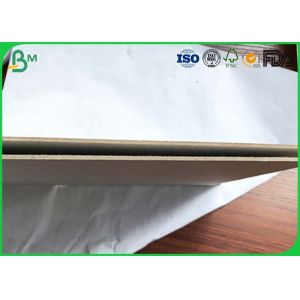 Buy cheap Uncoated Double Sided Corrugated Medium Paper Grey Chipboard Paper For Package Box from wholesalers