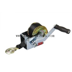 Buy cheap 800lbs Manual Hand Winch Zinc Mechanical Trailer Heavy Duty Light Weight from wholesalers