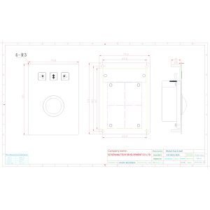 Rugged 25MM Industrial Trackball Mouse with Laser Encoders Tracking Method