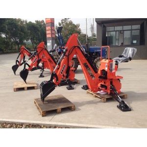 Buy cheap Full bucket size Backhoe with 3 point linkage,different colour can be requested.Italy hydro main control valve. from wholesalers