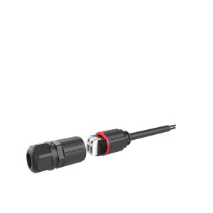 M20 2 Core Waterproof Data Connector Light Touch Quick Card Press Quick