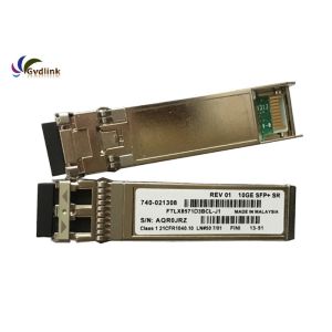 LC MMF SFP+ Transceiver Module 850nm 300m DOM Juniper 740-021308 EX-SFP-10GE-SR