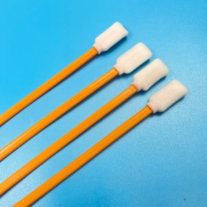 Customized Foam Cleaning Swabs With PP Stick For Printers