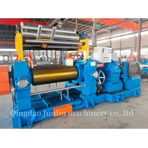 Open Type Rubber Mixing Mill Machine Two Roll Mill For Rubber Compounding Xk-450
