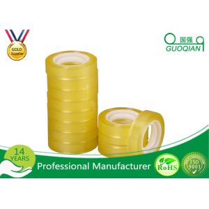 BOPP Acrylic Transparent Fragile Packing Tape , Custom Packaging Tape Light