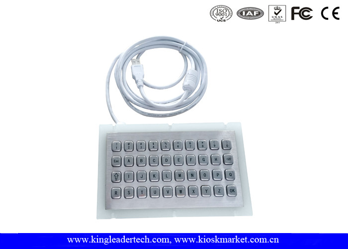 Buy cheap Vandal Proof IP65 Mini USB Full Metal Keyboard For Self Service Terminal from wholesalers