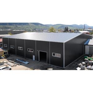 Hot Dip Galvanized Warehouse Steel Structure Pre Built Steel Buildings