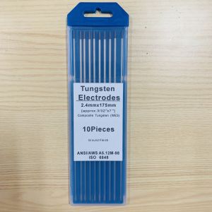 Buy cheap WE3 Tungsten Electrodes Black Head Composite Tungsten 2.4mm*175mm Ideal for TIG Welding from wholesalers