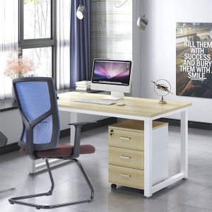 Office Staff Meeting Mesh Chair with Low Back and Adjustable Height Modern Desig