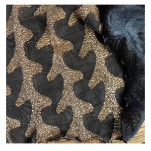 Buy cheap 100% Polyester Metallic Jacquard Brocade Fabric in Ready Stock Color for Your Requirements from wholesalers
